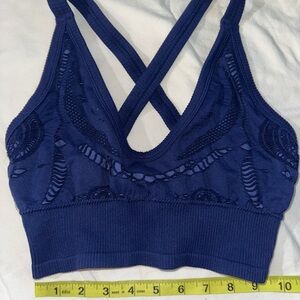 Vitality Tranquility Sports Bra - Navy Blue